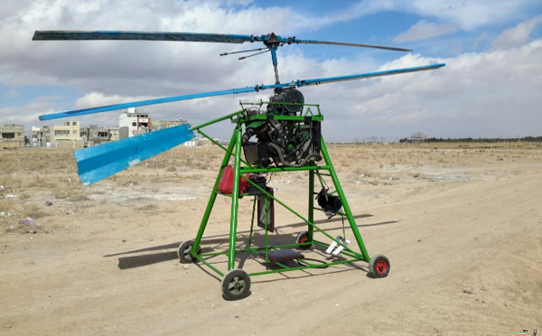 ساخت بالگرد تک سرنشین توسط نخبه برخواری