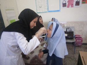 اجرای طرح وارنیش با همکاری مرکز بهداشت محیط